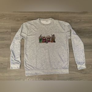 Brand New 100% polyester sweatshirt